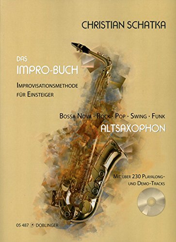 Das Impro-Buch, für Altsaxophon, m. Audio-CD - Christian Schatka