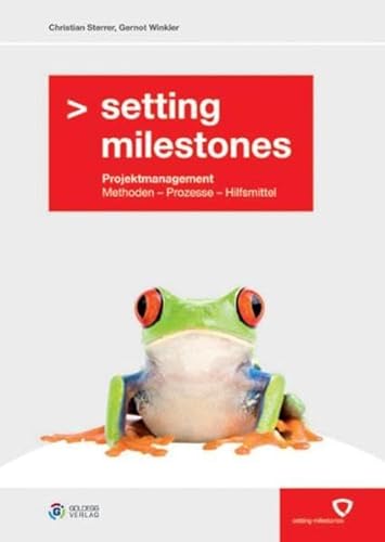 Stock image for Setting Milestones: Projektmanagement Methoden - Prozesse - Hilfsmittel for sale by medimops