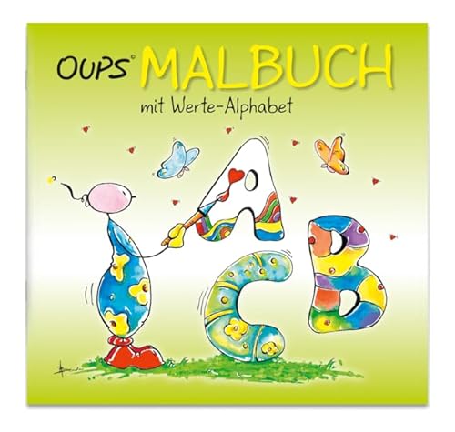 9783902763969: Oups Malbuch - mit Werte-Alphabet