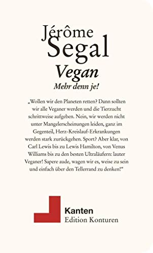 Stock image for Vegan. Mehr denn je! (Kanten) for sale by medimops