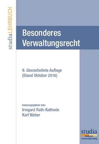 Stock image for Besonderes Verwaltungsrecht (f. sterreich): 10. Auflage Stand Oktober 2017 for sale by medimops