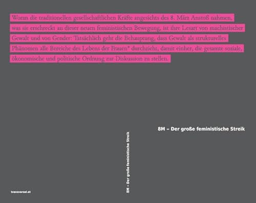 Stock image for 8M - Der groe feministische Streik: Konstellationen des 8. Mrz for sale by medimops