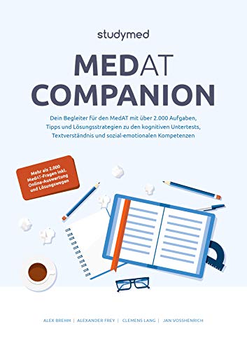 Stock image for MedAT Companion: Dein Begleiter fr den MedAT 2018 mit ber 2000 Aufgaben - Neu berarbeitete Auflage for sale by medimops