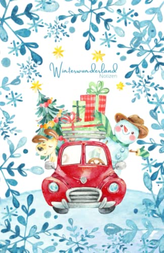 Stock image for Winterwunderland ? Skizzen- und Notizbuch: Weihnachtsauto ?| liniertes Notizbuch A5, Platz fr Skizzen, Zeichnungen, Fotos | Tagebuch als . (Adventszeit) (German Edition) for sale by Books Unplugged