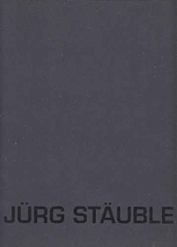 Beispielbild fr Jrg Stuble. Werke 1971-1994 zum Verkauf von Buchfink Das fahrende Antiquariat