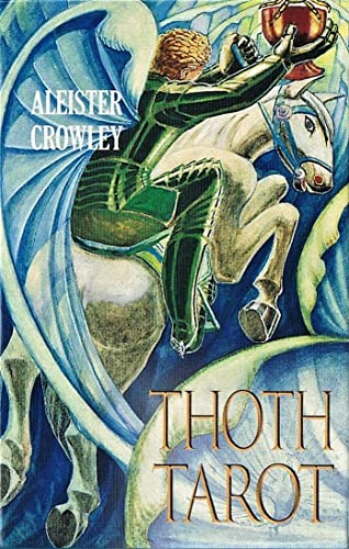 Imagen de archivo de Aleister Crowley Thoth playing card Size Tarot Cards a la venta por Boulevard Bookshop and Thai Cafe