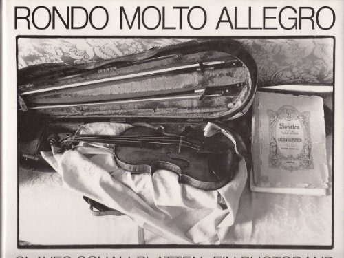 Rondo molto allegro : Claves Schallplatten , ein Photoband , Photographien aus den Jahren 1973 - ...