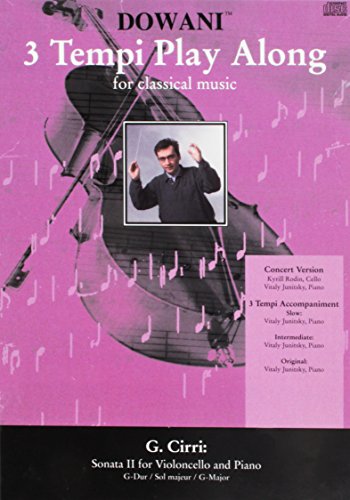 Beispielbild fr Sonata II for Violonecello and Piano: G-Dur / Sol Majeur / G-Major zum Verkauf von Revaluation Books