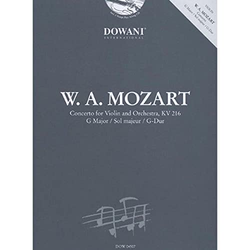 9783905476729: Mozart: Concerto for Violin and Orchestra KV 216 in G Major