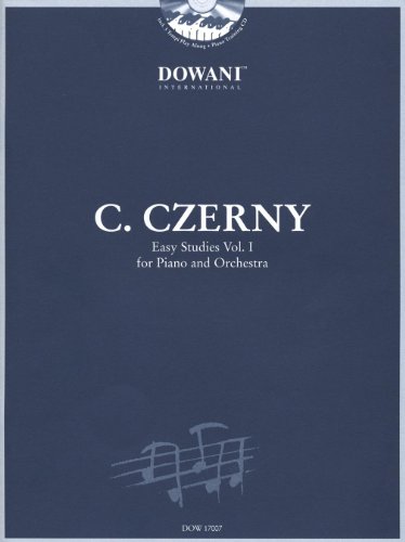 Beispielbild fr Czerny: Easy Studies - Volume 1 for Piano and Orchestra zum Verkauf von HPB Inc.