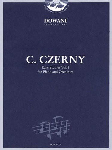 Imagen de archivo de Czerny: Easy Studies - Volume 1 for Piano and Orchestra a la venta por HPB Inc.