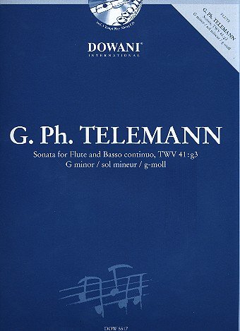 Beispielbild fr Sonata, Twv 41:G3 in G-Moll: For Flute and Basso Continuo zum Verkauf von WorldofBooks