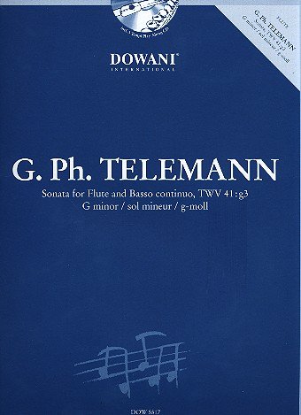 Imagen de archivo de Sonata, Twv 41:G3 in G-Moll: For Flute and Basso Continuo a la venta por WorldofBooks