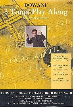 9783905479706: Intermediate Highlights: For Trumpet in Bb and Organ