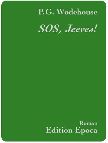 Beispielbild für SOS, Jeeves! zum Verkauf von medimops