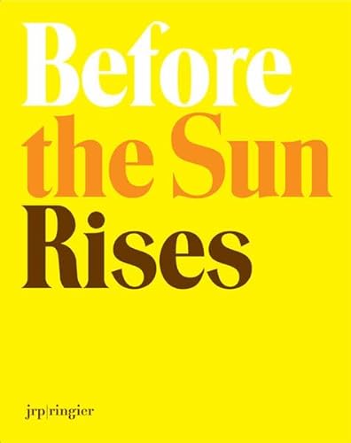 Stock image for Before the Sun Rises for sale by HALCYON BOOKS