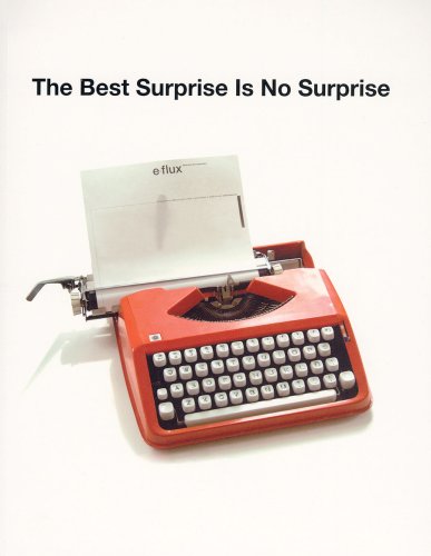 The Best Surprise is No Surprise (9783905770056) by Obrist, Hans Ulrich