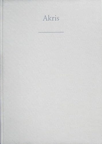 Stock image for Albert Kriemler: Akris for sale by Books From California