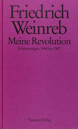 Beispielbild fr Meine Revolution zum Verkauf von Blackwell's