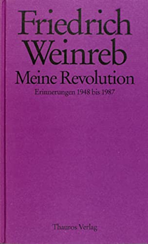 Imagen de archivo de Meine Revolution -Language: german a la venta por GreatBookPrices