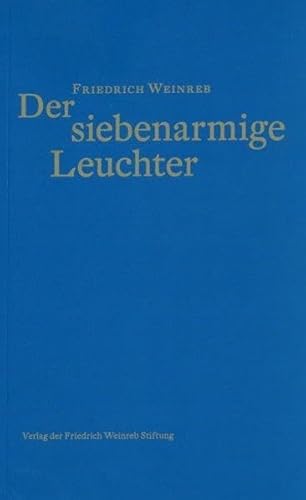 Beispielbild fr Der siebenarmige Leuchter zum Verkauf von Blackwell's