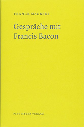 Stock image for Gesprche mit Francis Bacon -Language: german for sale by GreatBookPrices