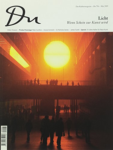 9783905852158: Du796 - das Kulturmagazin. Licht: Wenn Schein zur Kunst wird