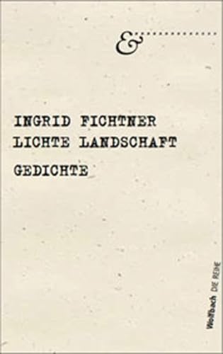 Stock image for Lichte Landschaft - Die Reihe Band 8: Gedichte for sale by medimops