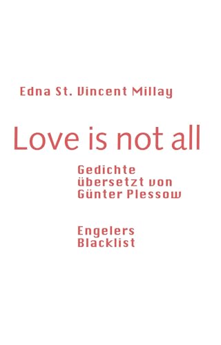 Beispielbild fr Love is not all zum Verkauf von GreatBookPrices