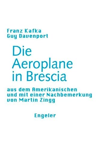 Beispielbild für Die Aeroplane in Brescia zum Verkauf von Blackwell's