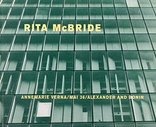 Stock image for Rita McBride for sale by ANARTIST