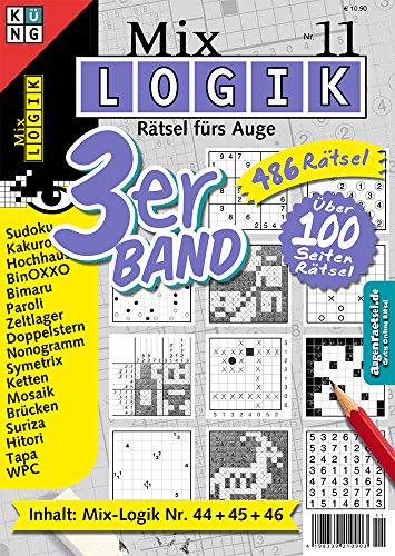 9783906238456: Mix Logik 3er-Band Nr. 11