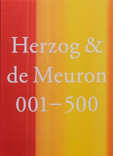 Stock image for Herzog & de Meuron 001500 - Index of The Work of Herzog & de Meuron 1978 2019 A tribute and a celebration for sale by GreatBookPrices