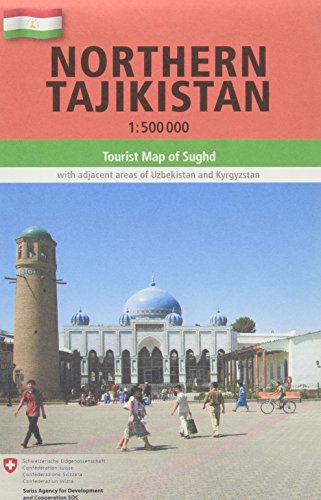 9783906593456: Northern Tajikistan 1 : 500 000: Tourist Map of Sughd with adjacent areas of Uzbekistan and Kyrgyzstan