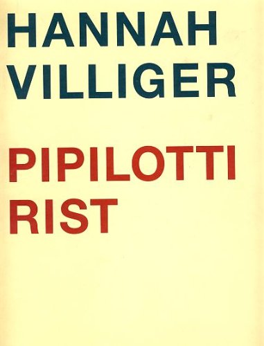 9783906700816: Hannah Villiger, Pipilotti Rist
