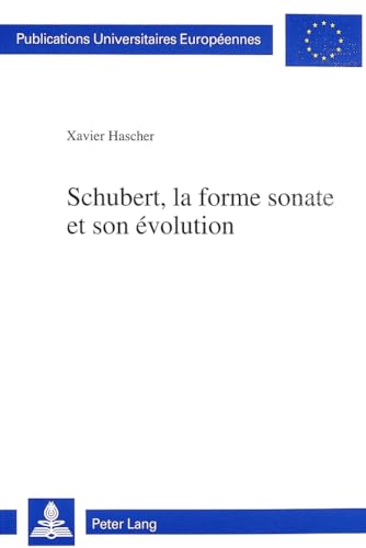 Beispielbild fr Schubert, la forme sonate et son volution zum Verkauf von Ammareal