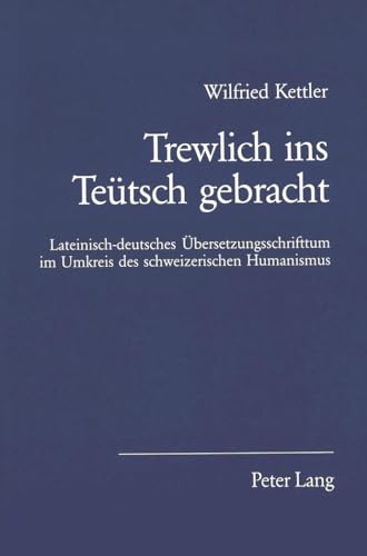 Stock image for Trewlich ins Tetsch gebracht. for sale by SKULIMA Wiss. Versandbuchhandlung