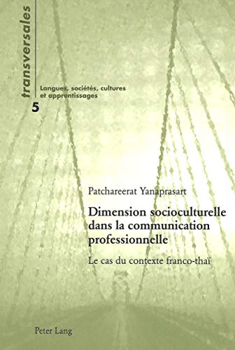 Beispielbild fr Dimension socioculturelle dans la communication professionnelle L zum Verkauf von Librairie La Canopee. Inc.