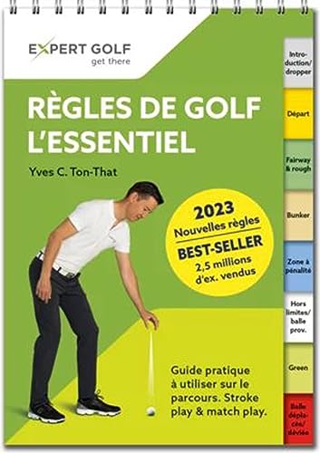 Stock image for Rgles de golf, l?essentiel 2023-2026: Guide pratique  utiliser sur le parcours for sale by Gallix