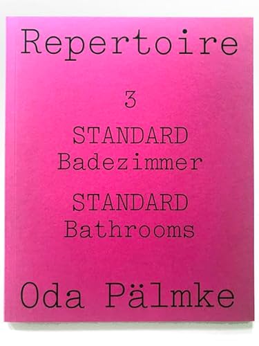 Stock image for Repertoire #3: STANDARD Badezimmer, STANDARD Bathrooms for sale by GF Books, Inc.