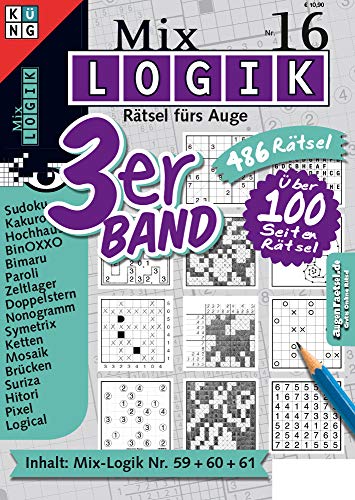 Stock image for Mix Logik 3er-Band Nr. 16 (Mix Logik 3er-Band / Logik-Rtsel) for sale by medimops