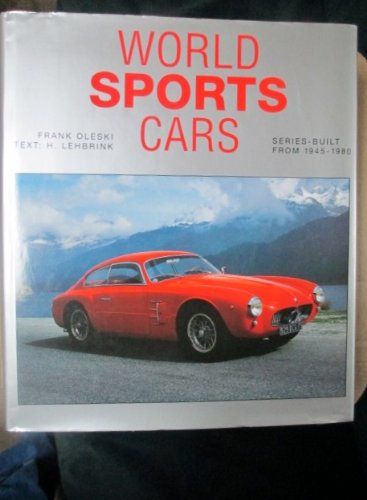 9783907004029: World Sports Cars 1945-1980