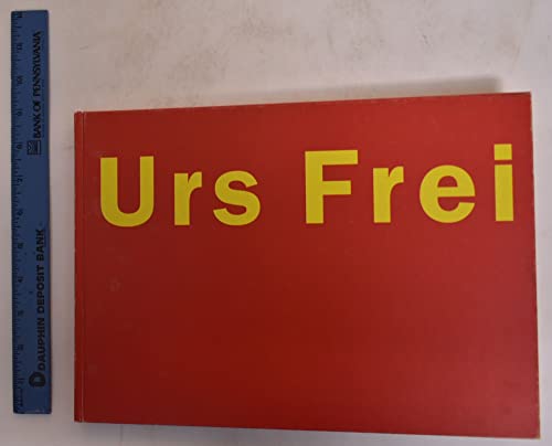 Imagen de archivo de Urs Frei. Erscheint anlsslich der Ausstellung in der Chiesa San Stae im Rahmen der XLVII. Biennale in Venedig 1997 als Beitrag der Schweiz. a la venta por Antiquariat am St. Vith