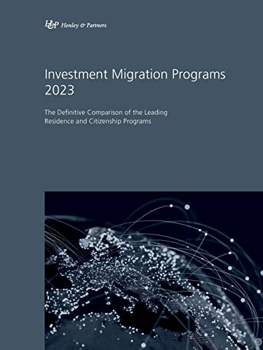 Stock image for Investment Migration Programs 2023 for sale by PBShop.store US