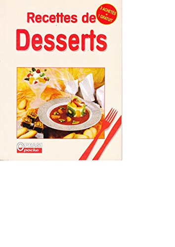 Beispielbild fr RECETTES DE DESSERTS zum Verkauf von medimops