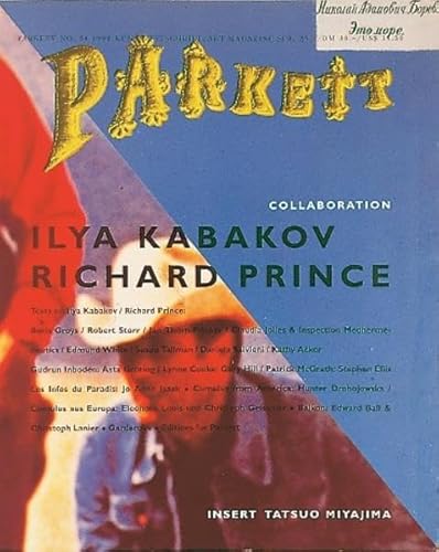 Stock image for Parkett 34: Ilya Kabakov & Richard Prince for sale by Abacus Bookshop