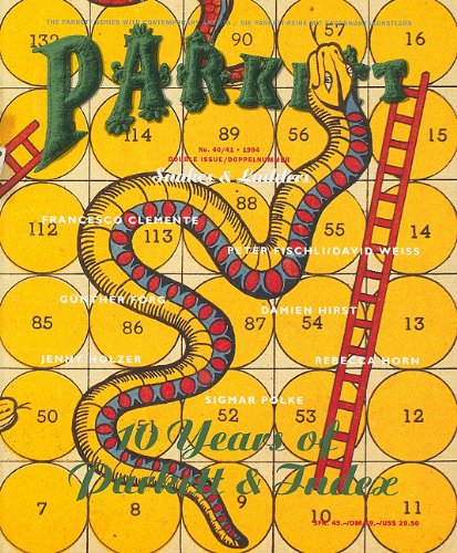 Beispielbild fr Parkett No. 40/41 Snakes & Ladders zum Verkauf von Midtown Scholar Bookstore