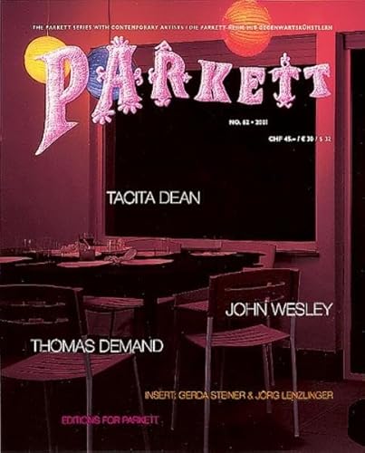 Beispielbild fr Parkett Collaborations Tacita Dean, Thomas Demand, John Wesley 62 The Parkett series with contemporary artists zum Verkauf von PBShop.store US