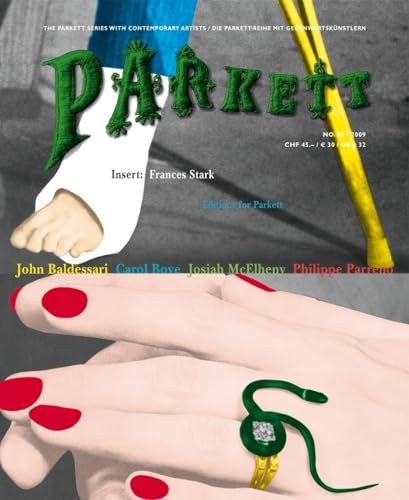 Stock image for Parkett No 86 John Baldessari, Carol Bove, Josiah McElheny, Philippe Parreno for sale by PBShop.store US