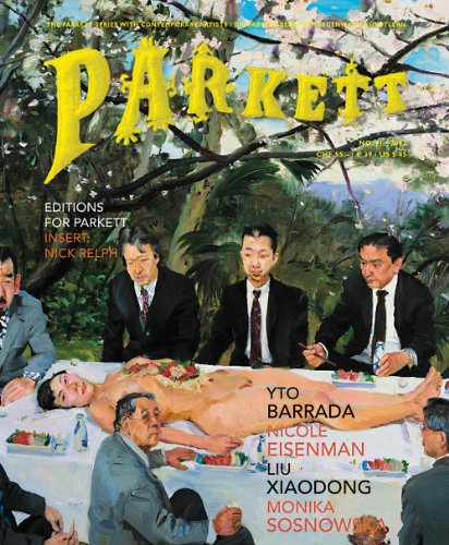 Stock image for Parkett No. 91: Yto Barrada, Nicole Eisenman, Liu Xiaodong, Monika Sosnowska for sale by Blackwell's